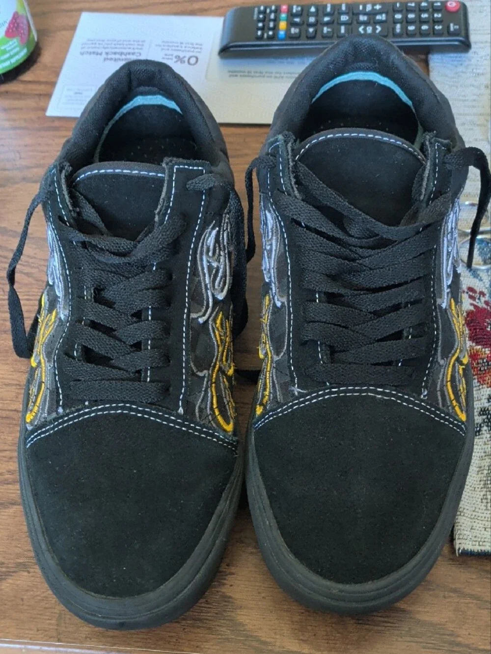Vans Men's Comfycush Old Skool Ignition Suede / Canvas Lightweight Sneakers